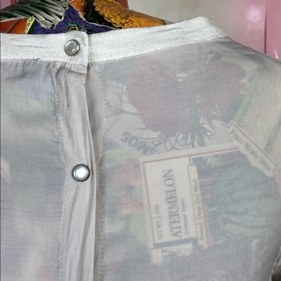 French Conn Mixed Media Snap Back Henley Thermal - Picture 2 of 7